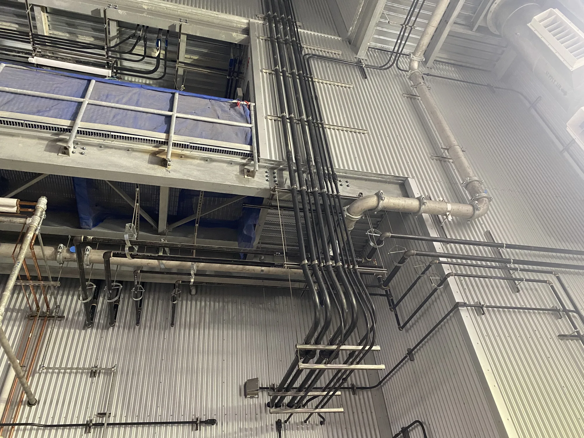 Commercial lighting install