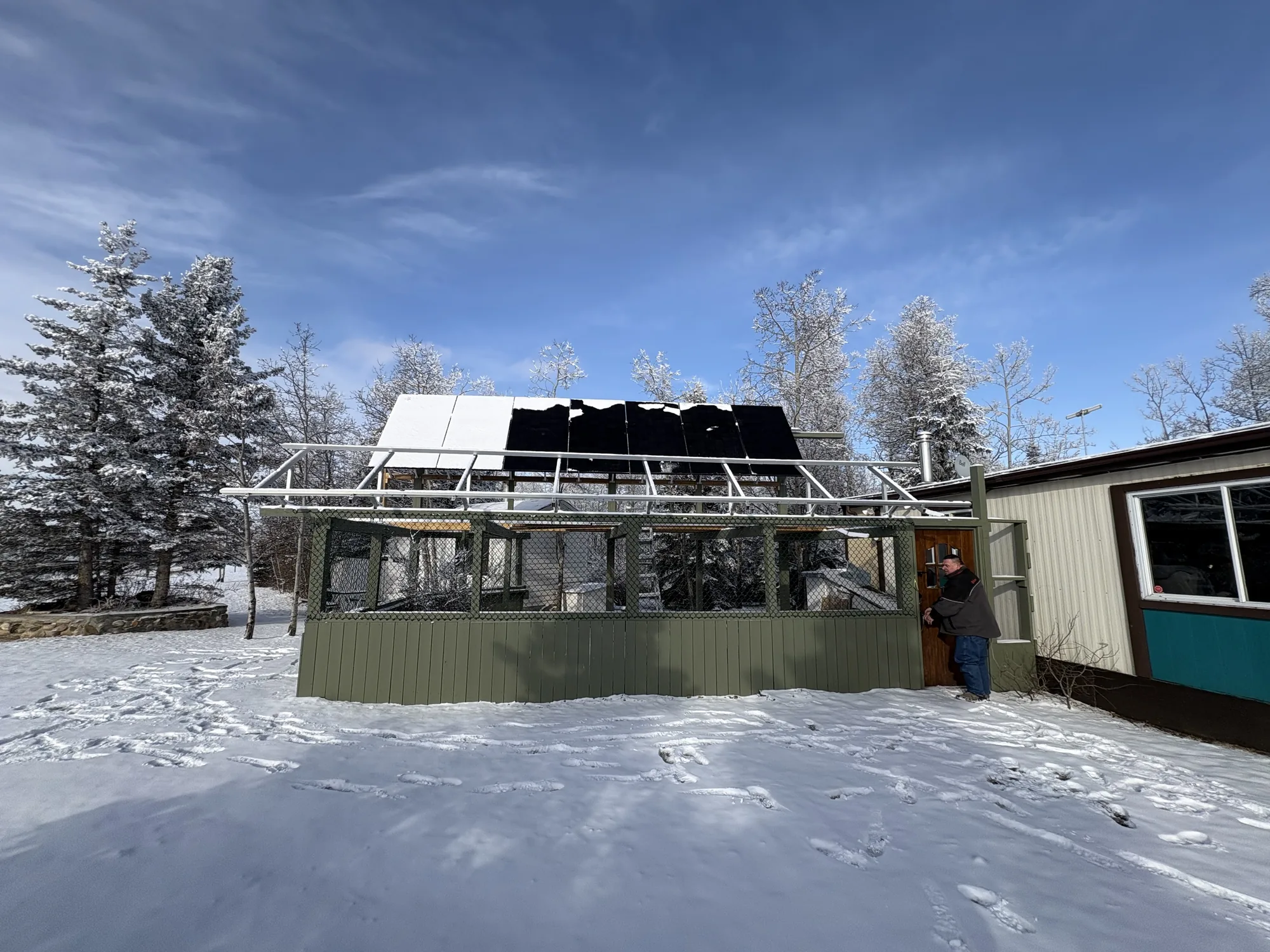 Solar array Calgary
