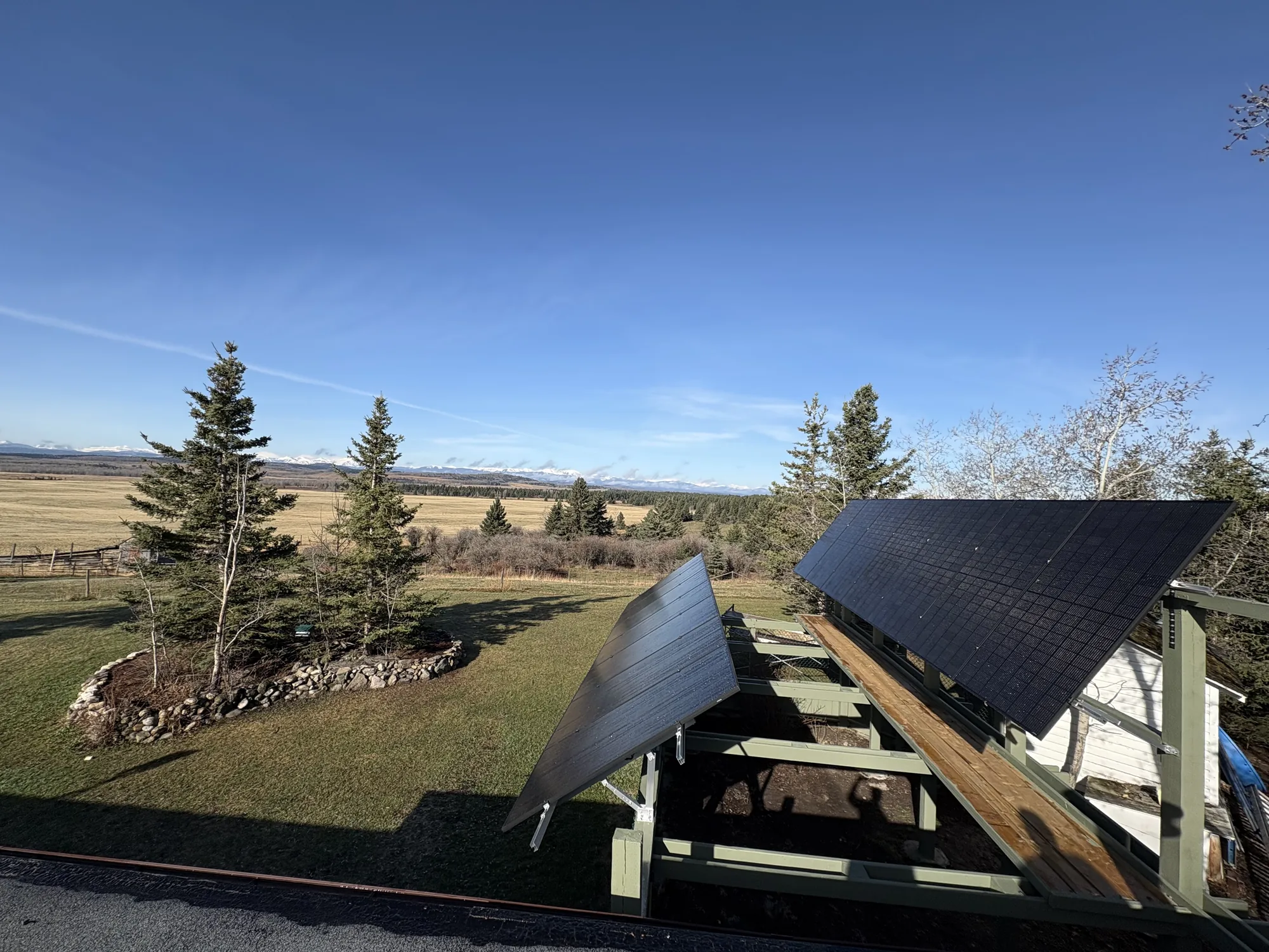 Solar rooftop wiring